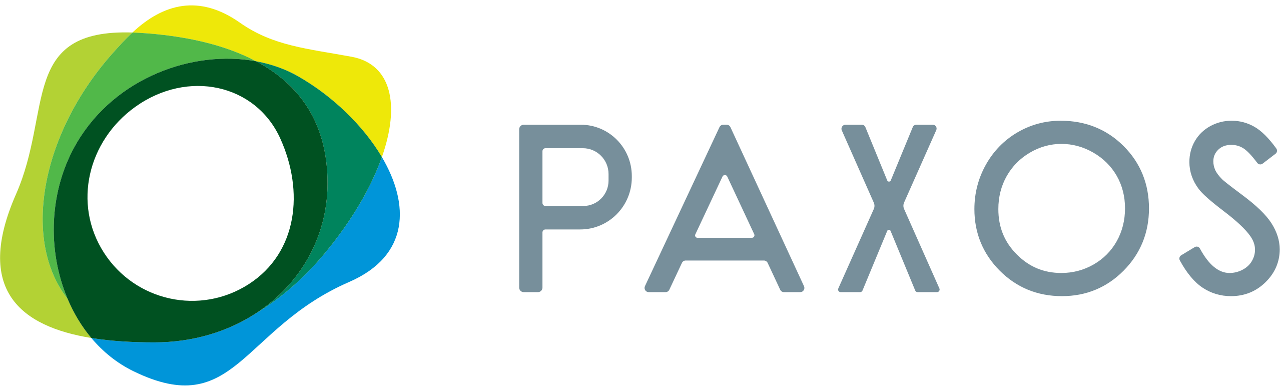 Logo Paxos Artykuł Binance - logo Paxos.