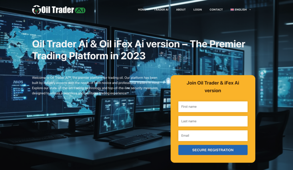 Trader Ai - Home page