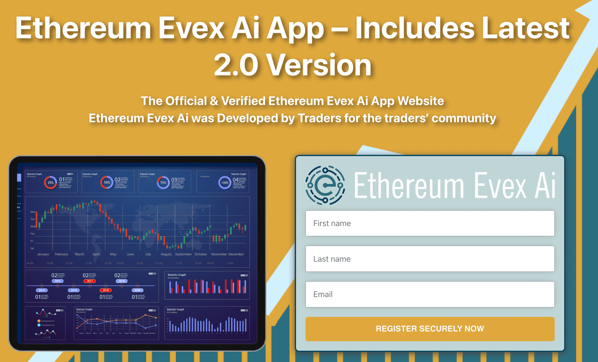Aplikacija Ethereum Evex Ai