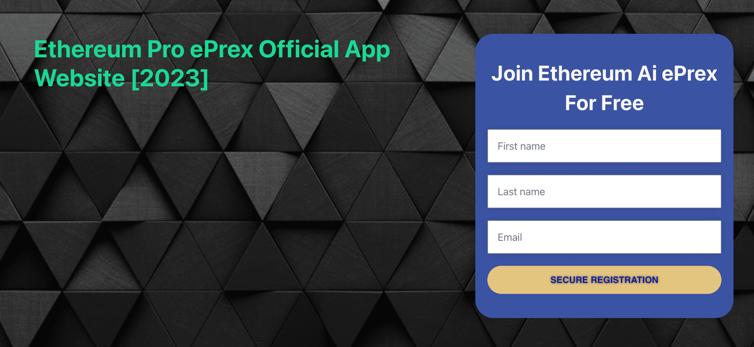 Ethereum ePrex Pro