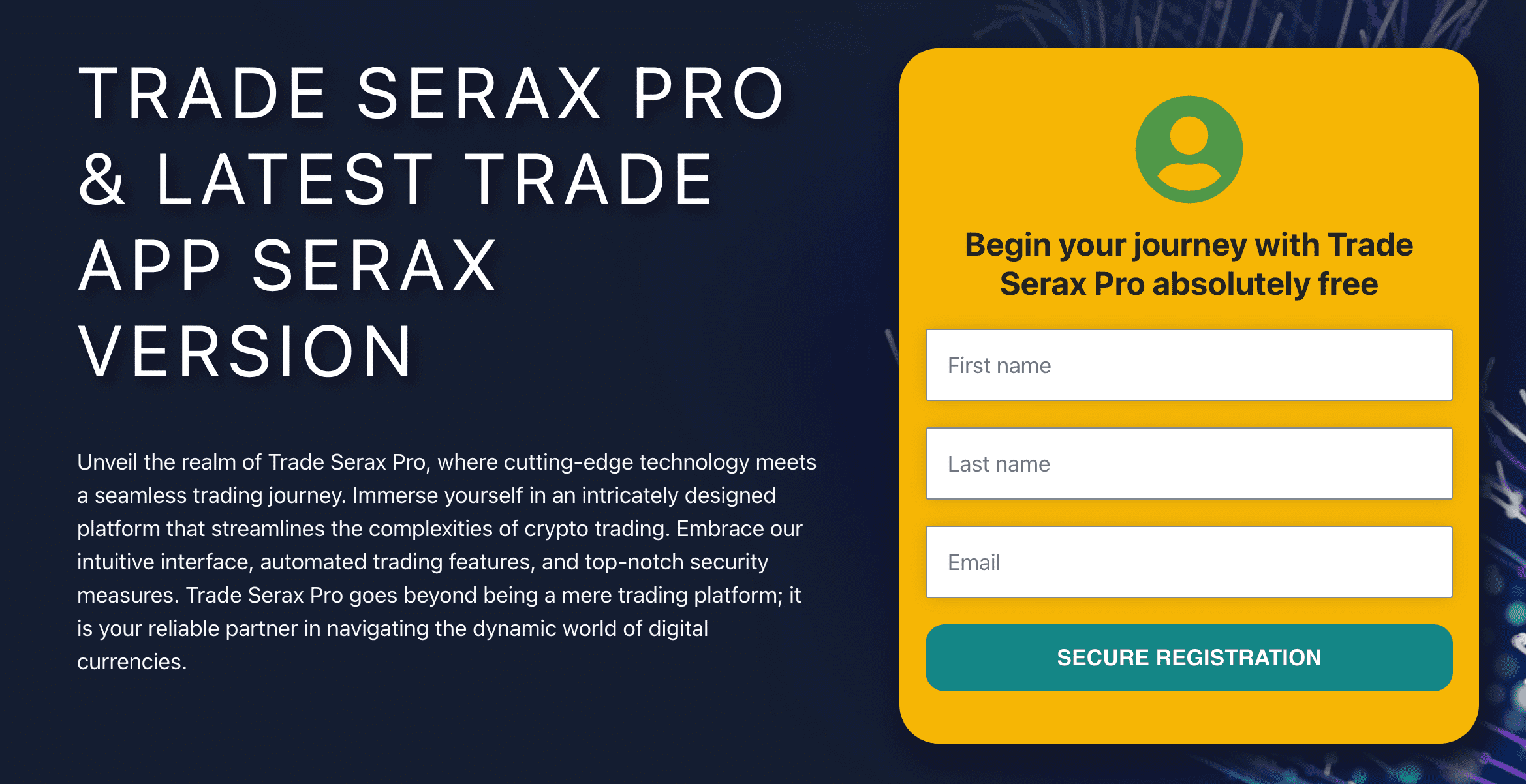 Trade Serax X1 (V 11.0) 影像