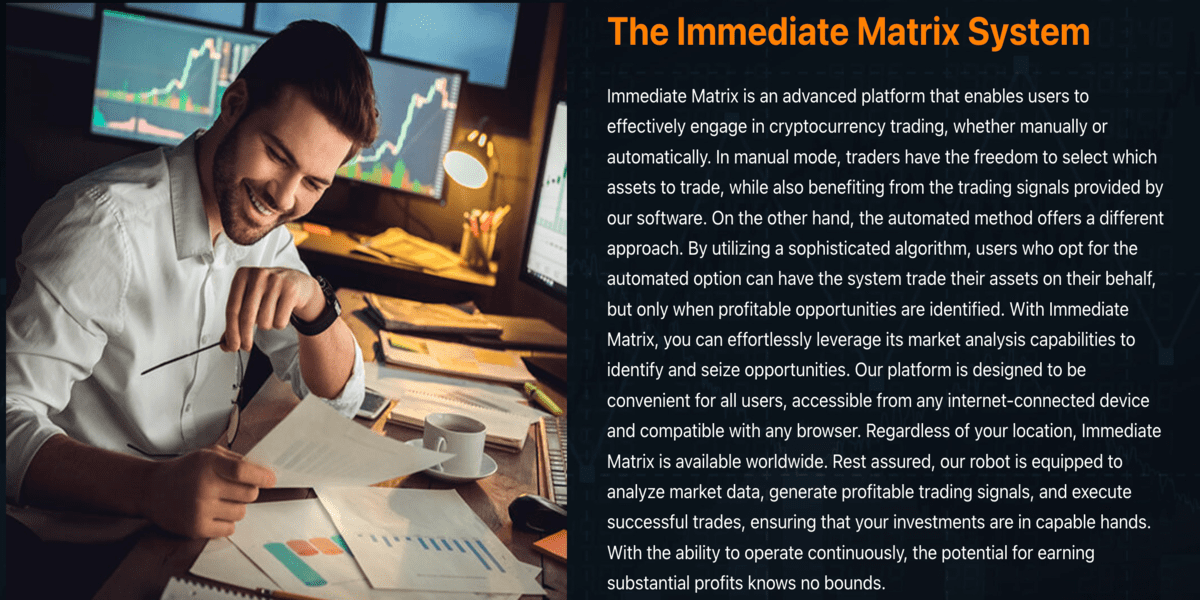 Piața Immediate Matrix
