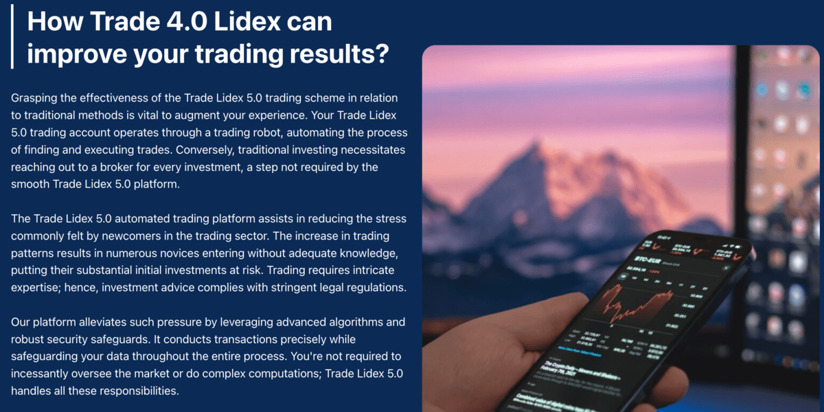 Trade Lidex X9 (900) крипто