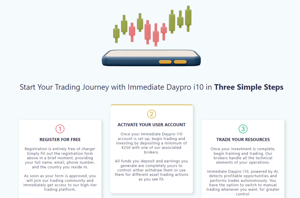 Immediate Daypro 10X (V 10.0) trading