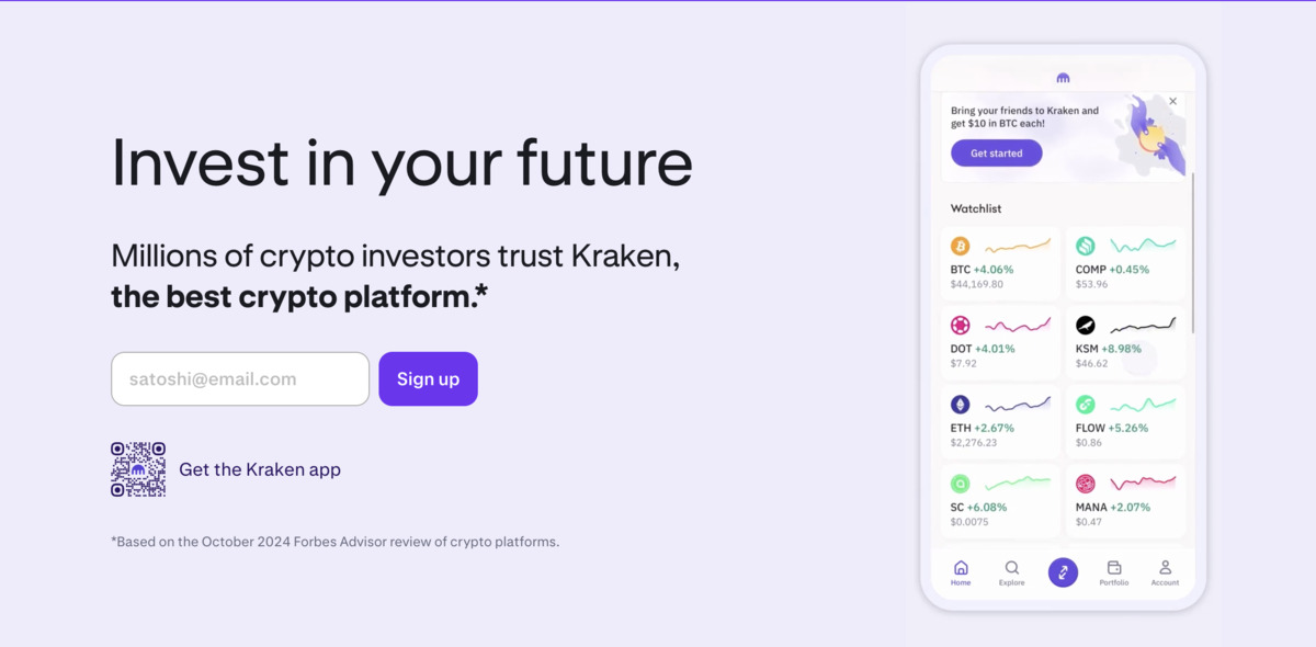 Kraken Exchange main