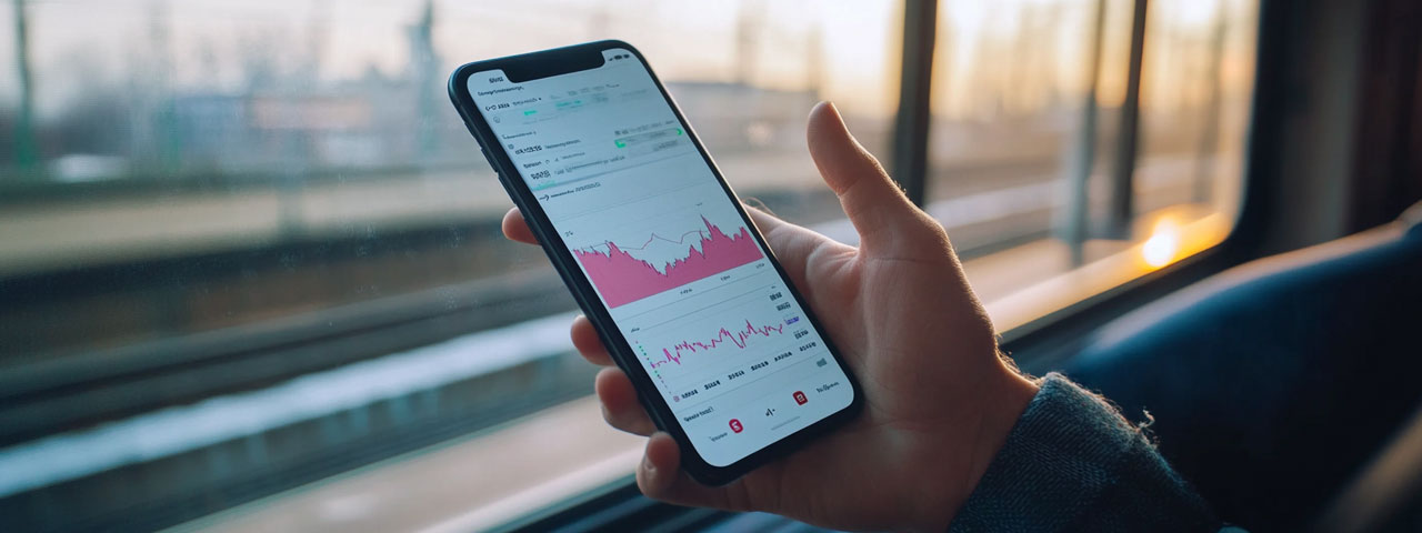 Phone app for active traders Phone app for active traders