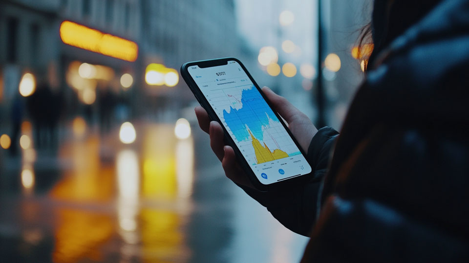 Positive trading experience on phone
