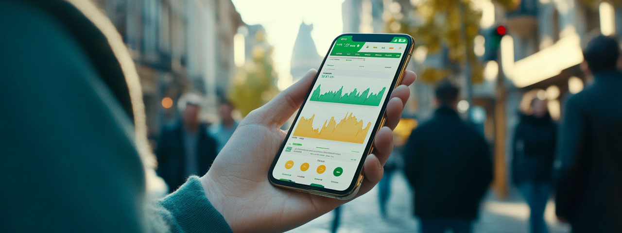 Powerful trading tools on phone Powerful trading tools on phone