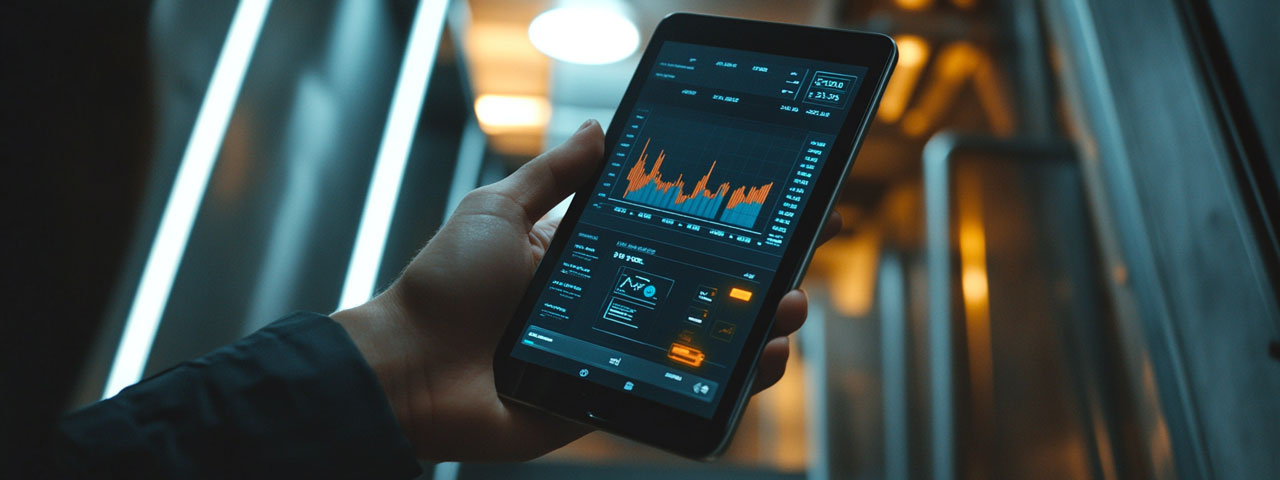 Professional trading tools on tablet Professional trading tools on tablet