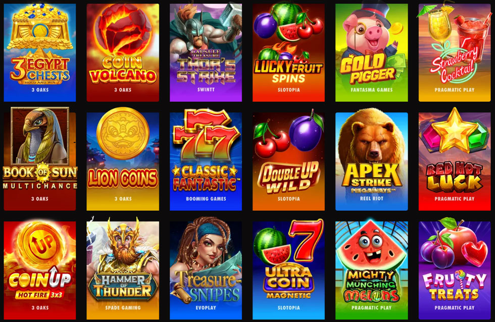 All games megabonanza